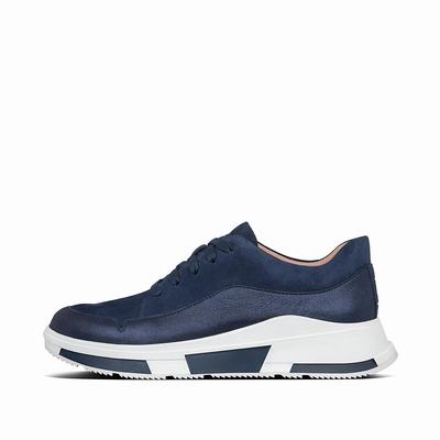 Fitflop Women's FREYA Suede Sneakers - Navy, RJ5976183